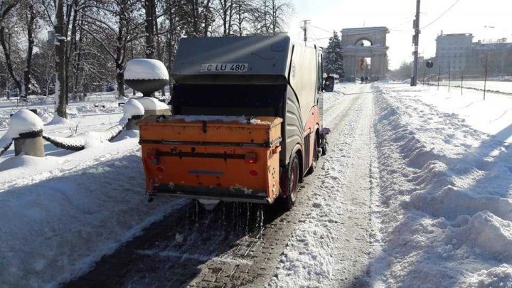 Snow removal works of the Capital CONTINUES