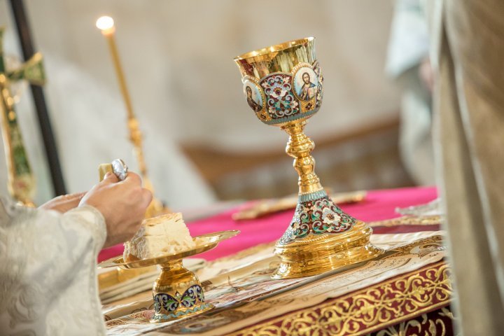 Christmas holiday at Curchi Monastery. The event was also attended by DPM leader, Vlad Plahotniuc