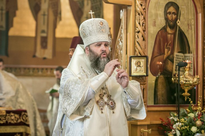 Christmas holiday at Curchi Monastery. The event was also attended by DPM leader, Vlad Plahotniuc