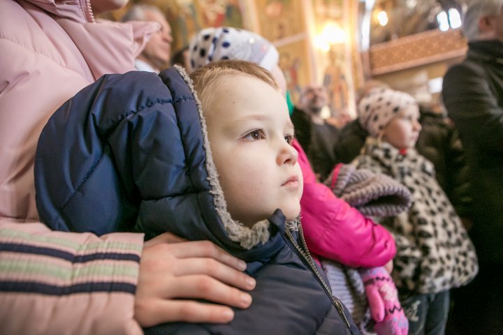 Christmas holiday at Curchi Monastery. The event was also attended by DPM leader, Vlad Plahotniuc