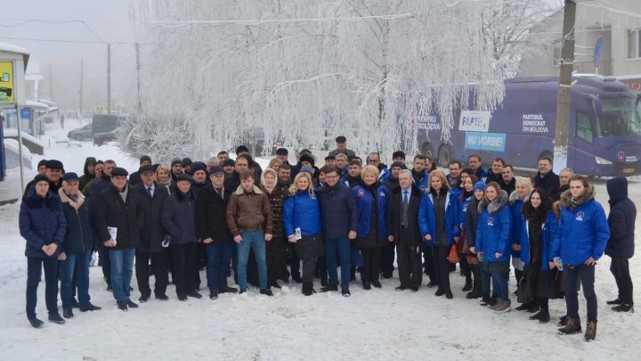 PDM delegation in Ocniţa. Locals heart government's reforms and state PDM fulfilled promises 