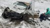 Grave accident in Calarasi. Two cars frontally hit (PHOTO/VIDEO)