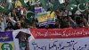 Protest in Karachi in solidarity with Kashmir