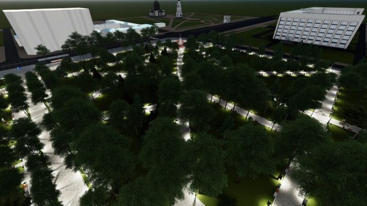 Stefan cel Mare public Garden will be arranged in European style. Check on how it will look like (PHOTO)