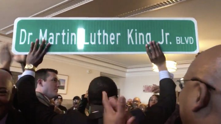 Kansas City renames street for Martin Luther King