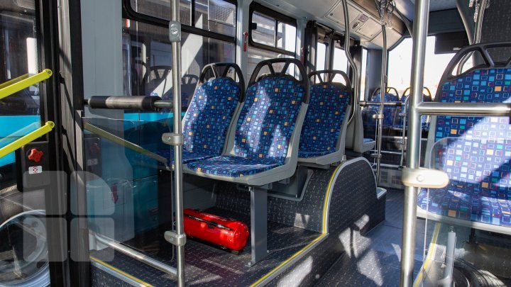 Photos of new air-conditioned buses purchased from Turkey 