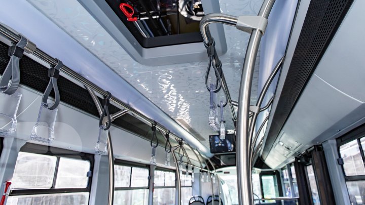 Photos of new air-conditioned buses purchased from Turkey 