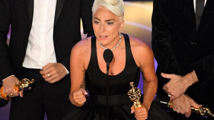 Lady Gaga won Oscar last night 