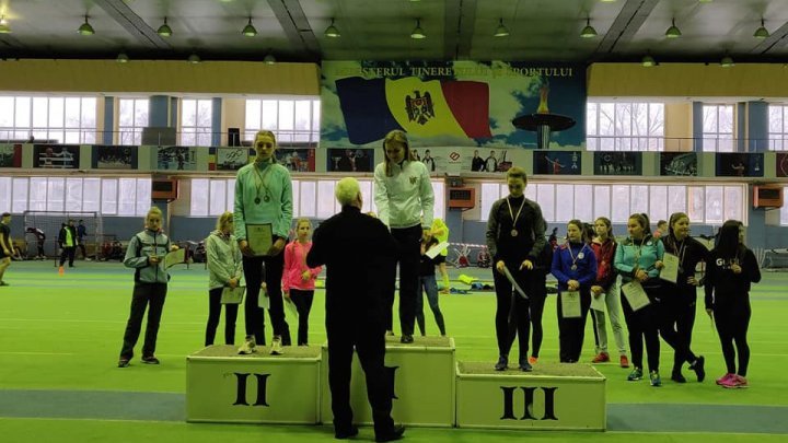 Moldova policewoman won title of National Champion in long jump 