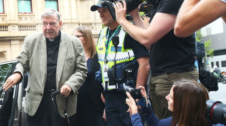 Vatican treasurer convicted of sexually abusing 13-year-old boys in Australia - highest senior cleric committed such offences 