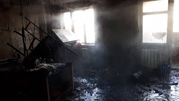 Two persons injured after fire and explosion in the country 