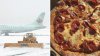 Big-hearted pilot ordered 23 pizzas to their airplane during a snowstorm in Canada