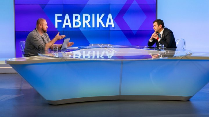 Chiril Gaburici at Fabrika talk show: Ungheni-Chisinau pipeline, Chisinau Arena projects will be finished this year