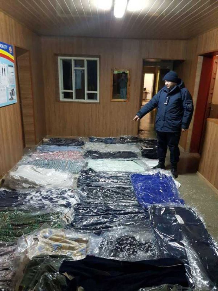 Goods worth 150 thousand lei seized in north of the country (PHOTO)