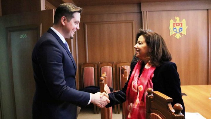 Tudor Ulianovschi met with new UNDP Resident Representative Dima Al-Khatib 