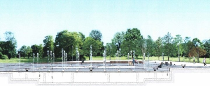 Impressive! Photo of how will basin placed in Rose Valley park look like