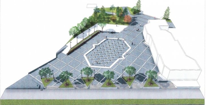 Impressive! Photo of how will basin placed in Rose Valley park look like