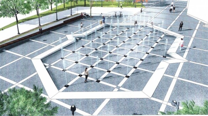 Impressive! Photo of how will basin placed in Rose Valley park look like