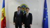 China - Moldova cooperation upon national road building. Bank of China representative talk with Minister Chiril Gaburici