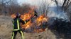 Fire in Moldova. Firefighters intervened in 70 cases over last 24 hours