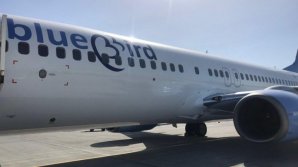 Airplane of BueBird Airways illegally landed on Chisinau International Airport