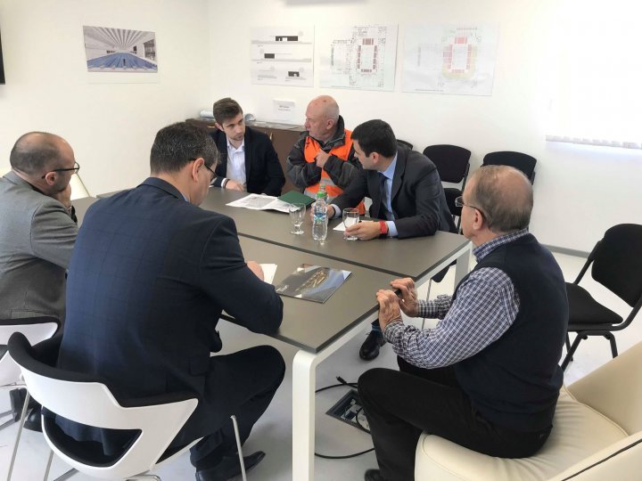 Chiril Gaburici: 60% of Chisinau Arena have been done