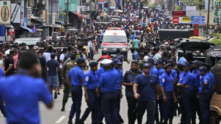 Who is blamed of Sri Lanka attacks