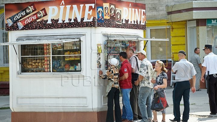 Vending booths show up after Chisinau City Hall's effort to evacuate 