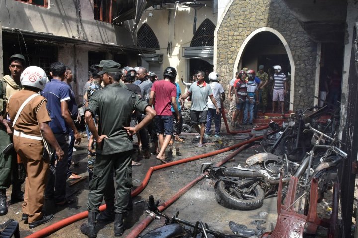 Sri Lanka bombings at churches and hotels said to kill almost 200