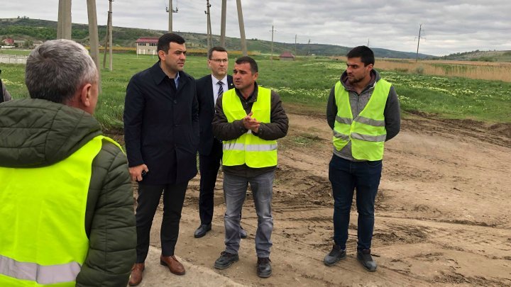 Chiril Gaburici toEVRASCON company: Repair works of Hincesti-Lapusna road should be finished by November