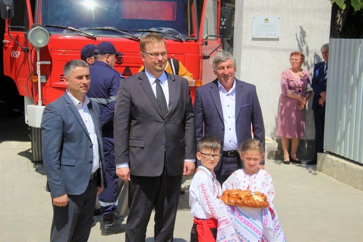 New voluntary rescuers post inaugurated in Lozova. The station was open due to IGSU support (PHOTO)