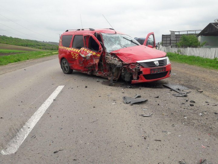 Hit and skid in a dreadful accident in Hânceşti (photos)