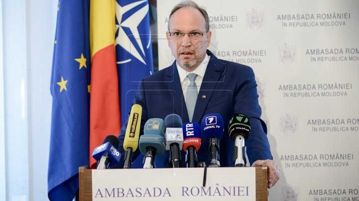 Romanian Ambassador Daniel Ioniță pledges sincere disinterested support to Moldova on Independence Day 