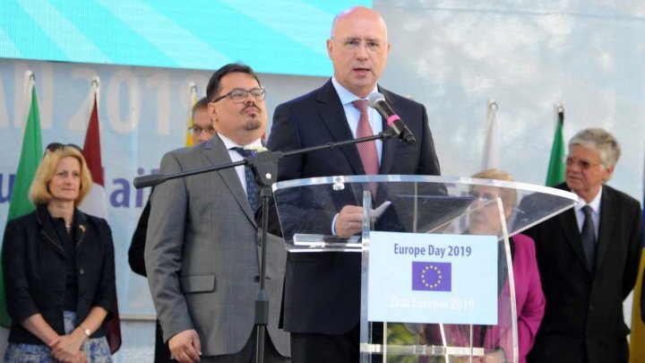 PM Pavel Filip at European City: Moldova's EU path pursued by people's actions and mindset (photo)