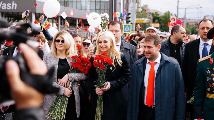 Şor party organized march dedicated to Victory Day 