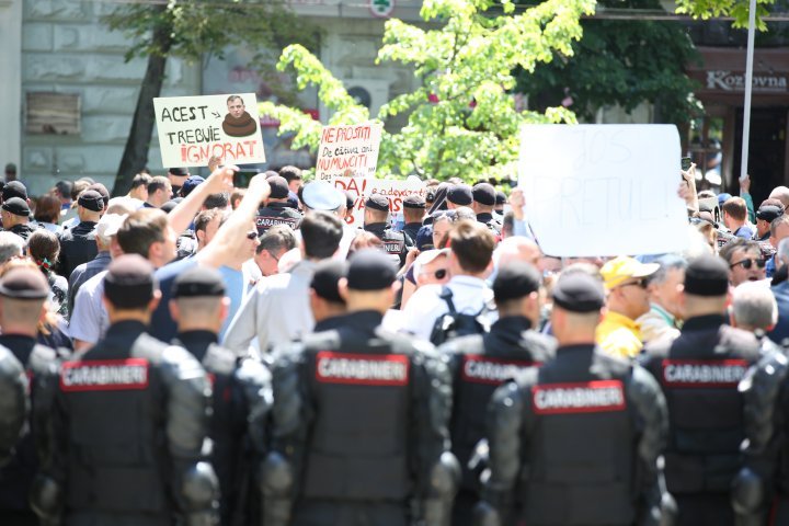 Photo REPORT: Rally organized today against ACUM members 