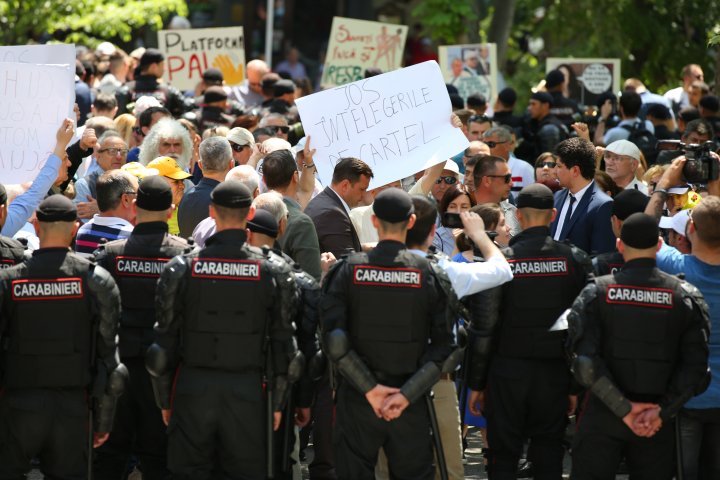 Photo REPORT: Rally organized today against ACUM members 