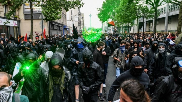 Security strengthened amid France's May Day protests