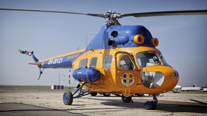 The minor girl that was severely wounded in the Opaci accident was urgently transported by the helicopter to Chisinau