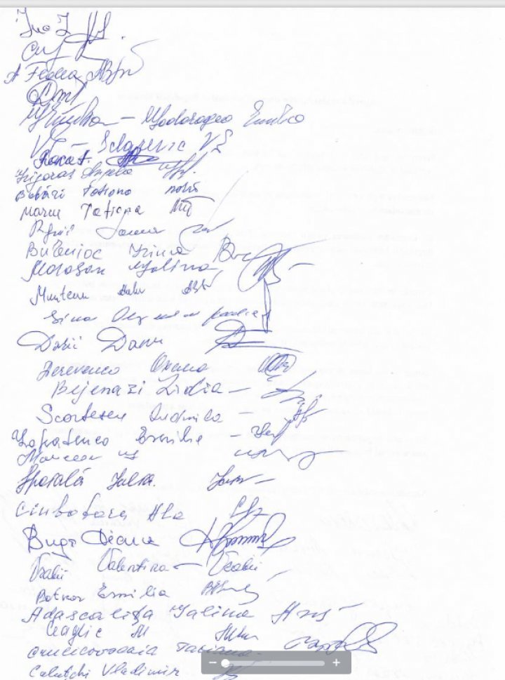 Drochia doctors support the only legitimate Government, the Filip one (DOCUMENT)