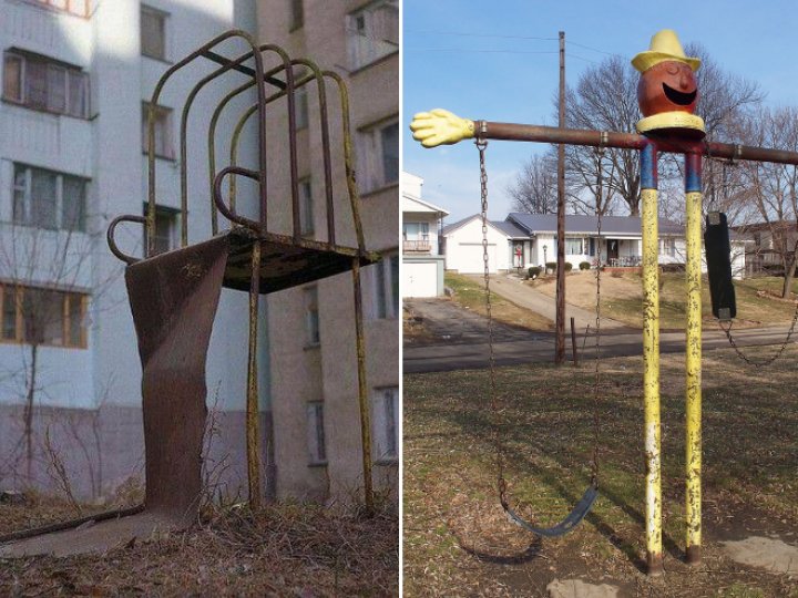 Extremely creepy Russian kids' playground (PHOTO GALLERY)