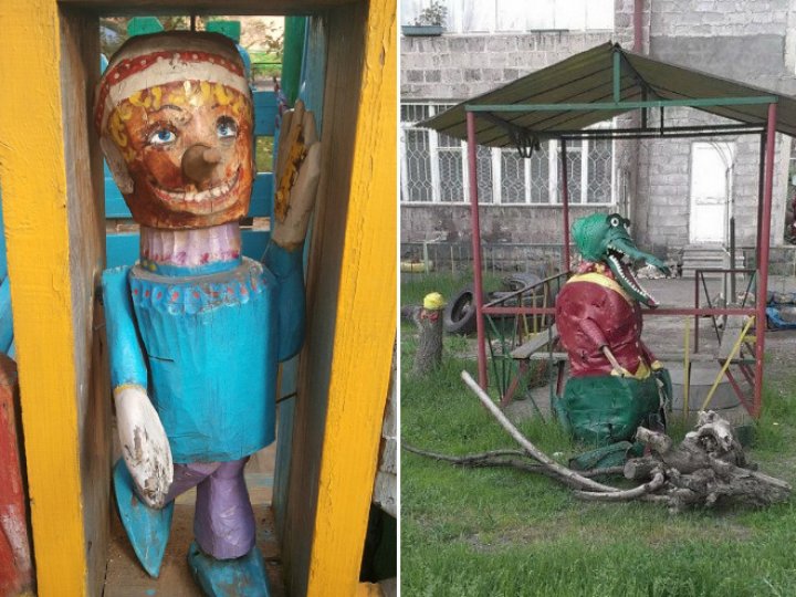 Extremely creepy Russian kids' playground (PHOTO GALLERY)