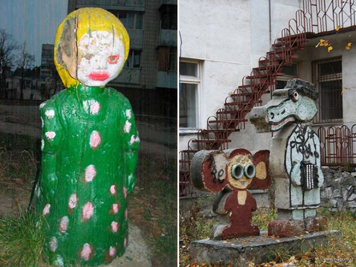 Extremely creepy Russian kids' playground (PHOTO GALLERY)