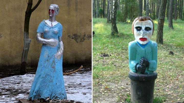 Extremely creepy Russian kids' playground (PHOTO GALLERY)