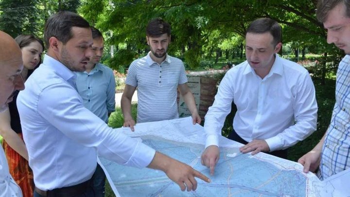 The renovation workings of the Alunelul Park of Buiucani sector of the Capital has started