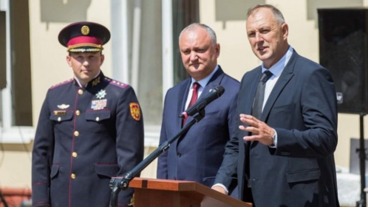 The colonel Iaroslav Martin was promoted by Igor Dodon as the Head of State Protection and Guard Service