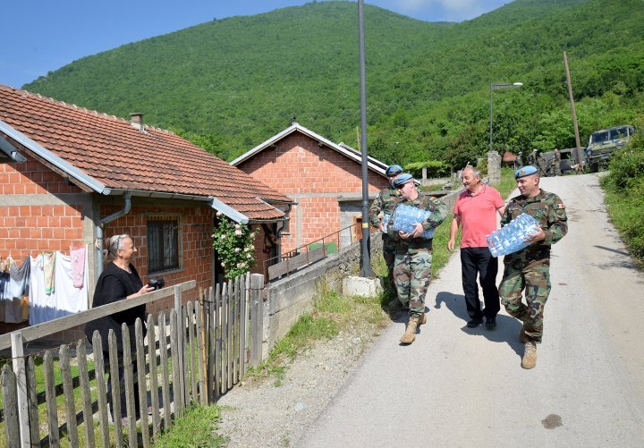 KFOR-10 sappers and foot soldiers successfully finished their activity in Kosovo