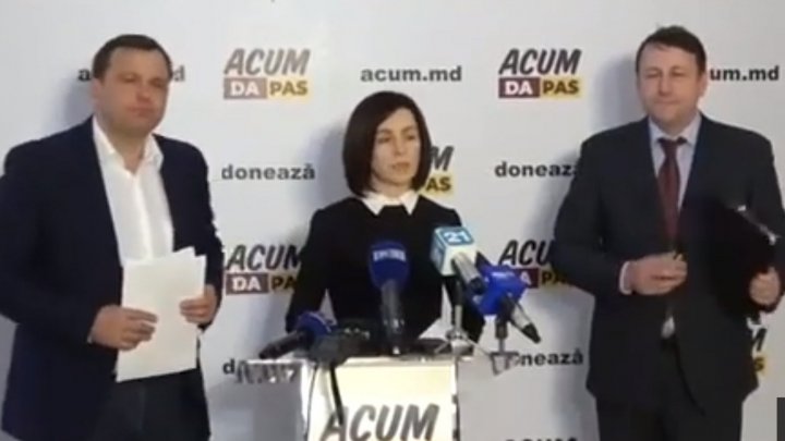 ACUM alliance: Igor Dodon is a traitor that wants to federalize Moldova! (VIDEO)