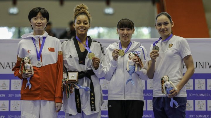 Moldovan Taekwondo fighter conquered bronze medal at the World Universiade