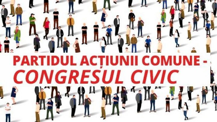 Who are founders of new party Collective Action - Civic Congress in Moldova?